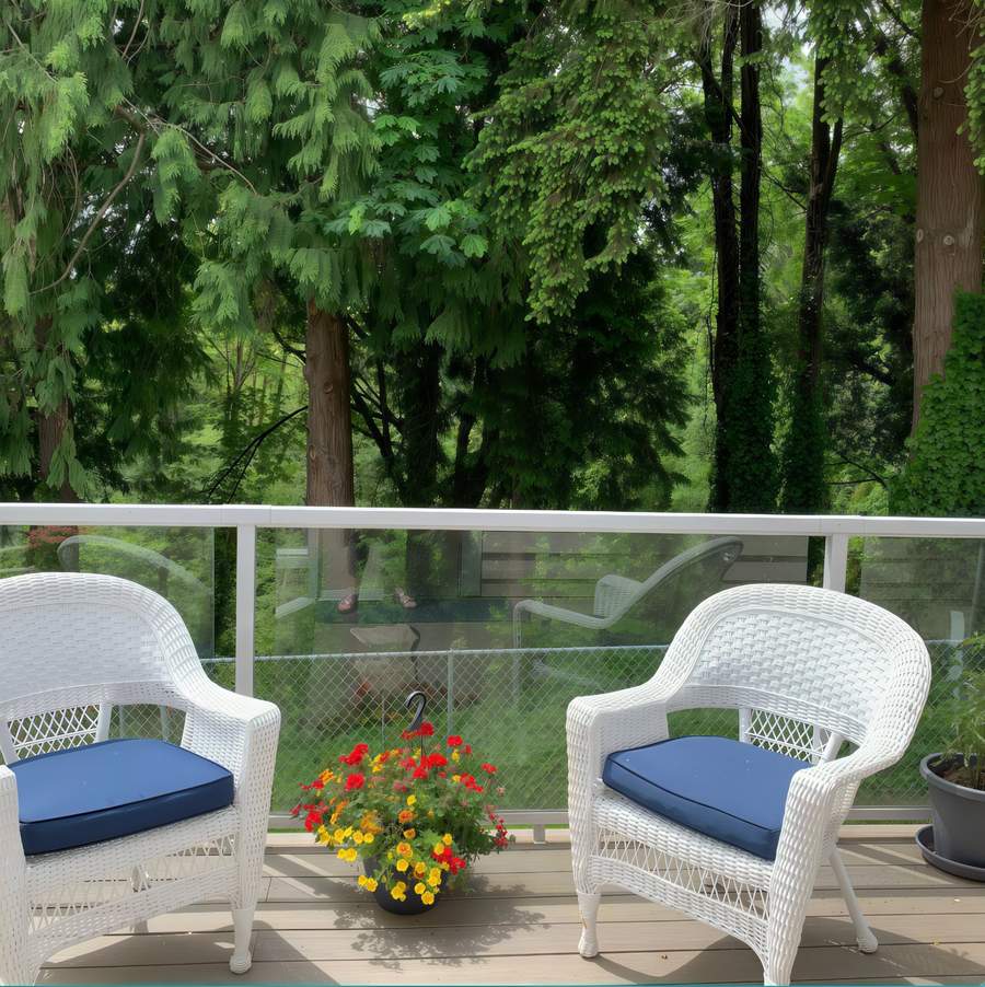 Garden patio seating